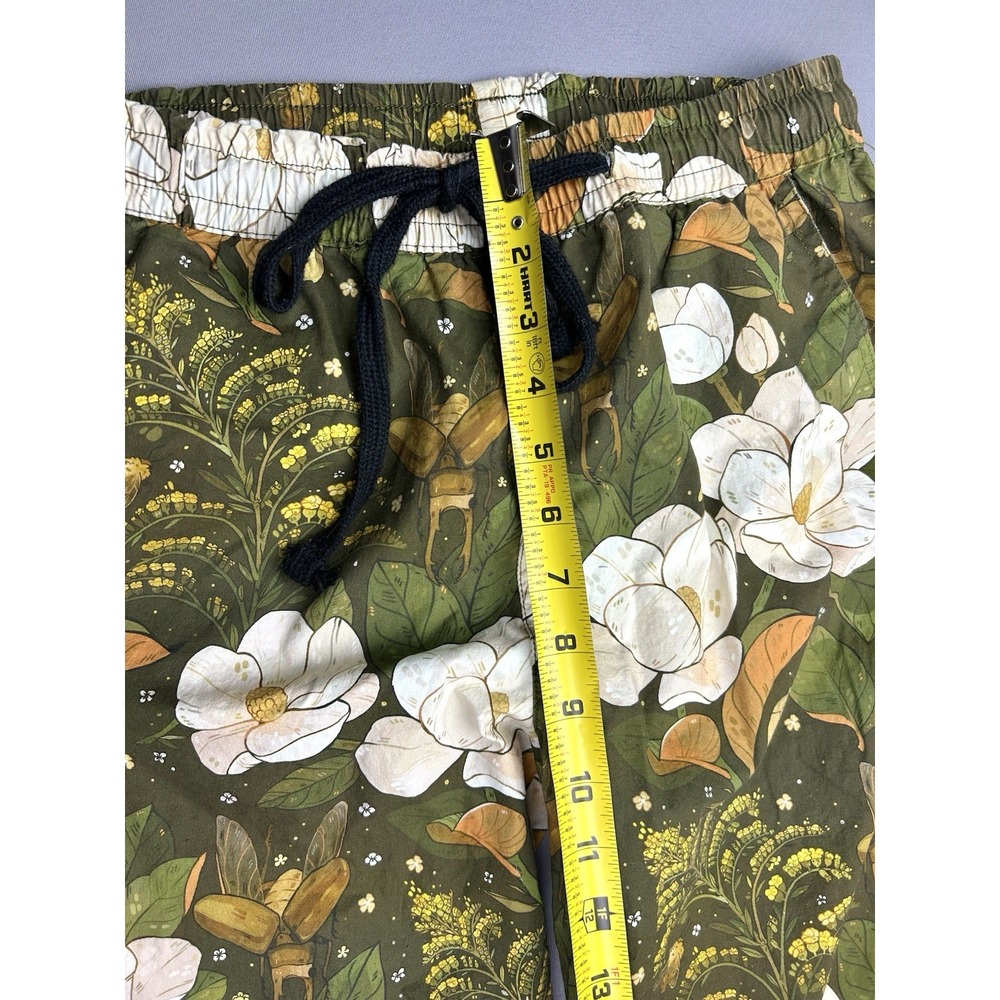 Morning Witch Women's S Magnolia Goldenrod Trousers Floral Whimsygoth Pants - Picture 6 of 10